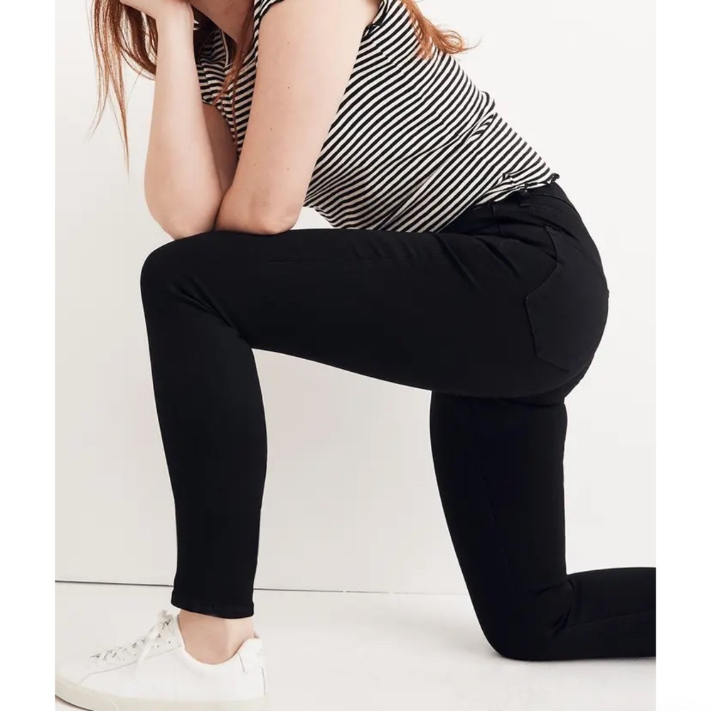 Madewell Black Roadtripper Skinny Jeans